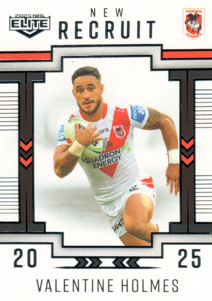 2025 NRL Elite - New Recruit - NR 26 - Valentine Holmes - Dragons
