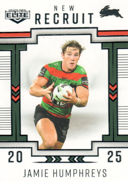 2025 NRL Elite - New Recruit - NR 28 - Jamie Humphreys - Rabbitohs