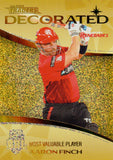 2023-24 Cricket Luxe Decorated PRIORITY - DP 22 - Aaron Finch - 29/40