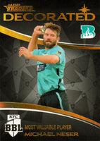 2023-24 Cricket Luxe Decorated - D 18 - Michael Neser - Brisbane Heat