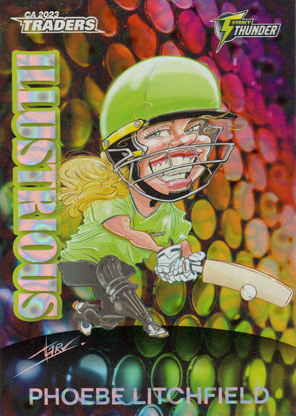 2023-24 Cricket Luxe Illustrious - I 8 - Phoebe Litchfield - Sydney Thunder
