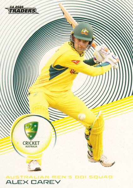 2025-26 Cricket Traders - Common - 011 - Alex Carey - Australia Men's ODI
