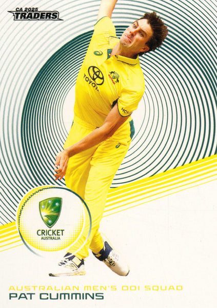 2025-26 Cricket Traders - Common - 012 - Pat Cummins - Australia Men's ODI