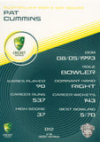 2025-26 Cricket Traders - Common - 012 - Pat Cummins - Australia Men's ODI