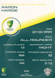 2025-26 Cricket Traders - Common - 014 - Aaron Hardie - Australia Men's ODI
