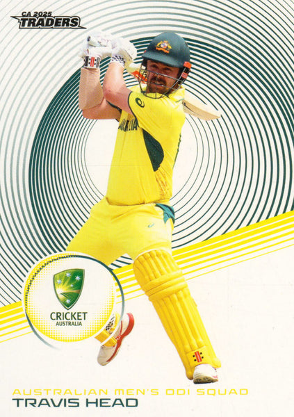 2025-26 Cricket Traders - Common - 015 - Travis Head - Australia Men's ODI