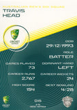 2025-26 Cricket Traders - Common - 015 - Travis Head - Australia Men's ODI