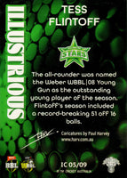 2023-24 Cricket Luxe Illustrious Parallel - IC 5 - Tess Flintoff - Melbourne Stars