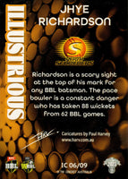 2023-24 Cricket Luxe Illustrious Parallel - IC 6 - Jhye Richardson - Perth Scorchers