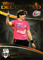 2023-24 Cricket Luxe Decorated - D 28 - Sean Abbott - Sydney Sixers