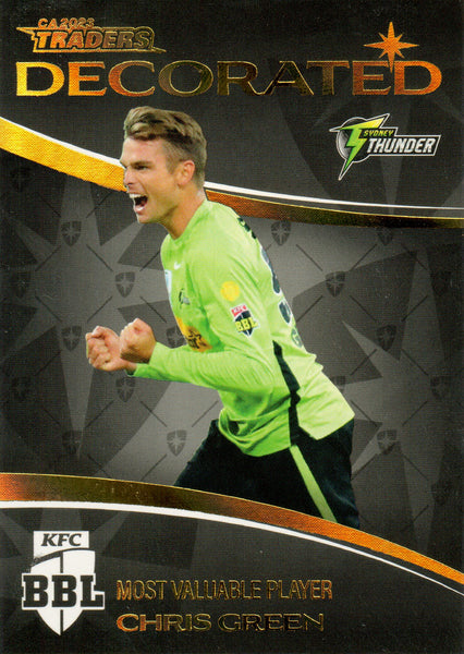 2023-24 Cricket Luxe Decorated - D 30 - Chris Green - Sydney Thunder