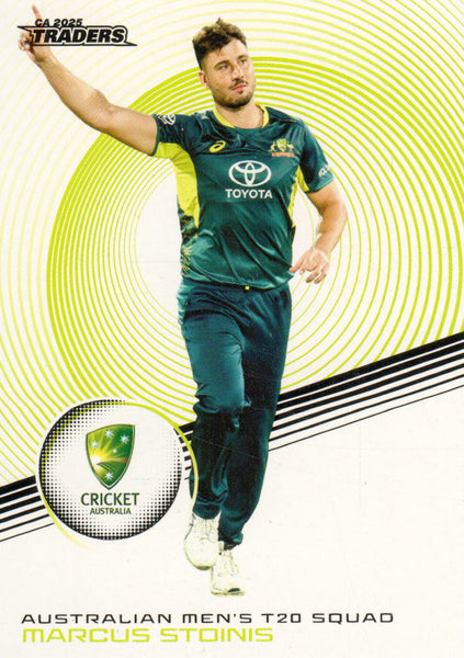 2025-26 Cricket Traders - Common - 026 - Marcus Stoinis - Australia Men's T20
