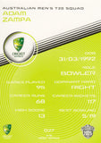 2025-26 Cricket Traders - Common - 027 - Adam Zampa - Australia Men's T20
