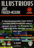 2025-26 Cricket Traders - Illustrious - IL 4 - Jake Fraser-McGurk - Melbourne Renegades