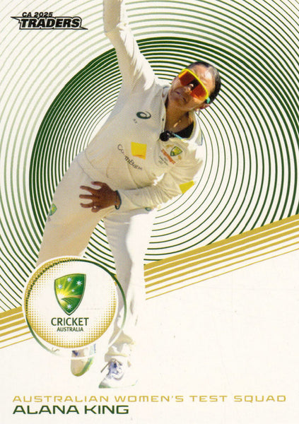 2025-26 Cricket Traders - Common - 031 - Alana King - Australia Women's Test