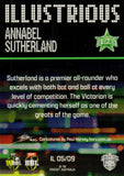 2025-26 Cricket Traders - Illustrious - IL 5 - Annabel Sutherland - Melbourne Stars