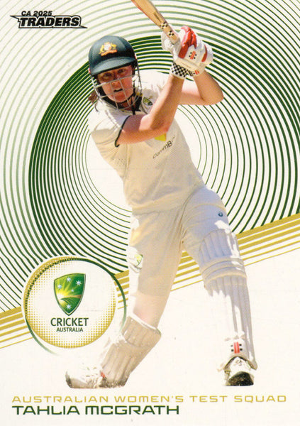 2025-26 Cricket Traders - Common - 033 - Tahlia Mcgrath - Australia Women's Test