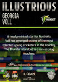 2025-26 Cricket Traders - Illustrious - IL 8 - Georgia Voll - Sydney Thunder