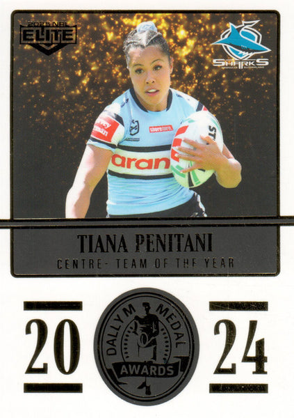 2025 NRL Elite - Dally M Awards - DM 24 - Tiana Penitani - Cronulla-Sutherland Sharks