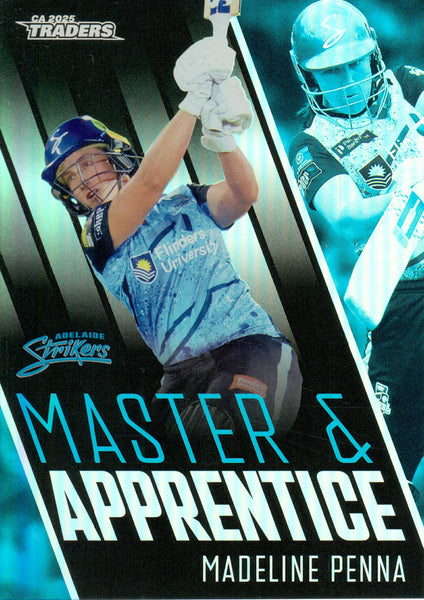 2025-26 Cricket Traders - Master & Apprentice - MA 02 - Madeline Penna - Adelaide Strikers