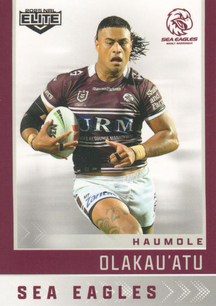 2025 NRL Elite - Base - 060 - Haumole Olakau’atu - Sea Eagles