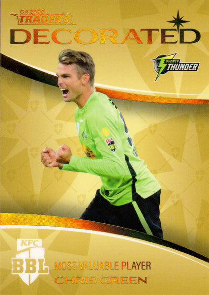 2023-24 Cricket Luxe Decorated Parallel - DP 30 - Chris Green - 141/147