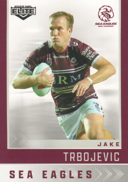 2025 NRL Elite - Base - 062 - Jake Trbojevic - Sea Eagles