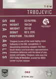 2025 NRL Elite - Base - 063 - Tom Trbojevic - Sea Eagles