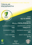 2025-26 Cricket Traders - Common - 042 - Tahlia Mcgrath - Australia Women's ODI