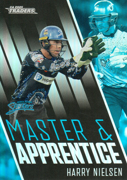 2025-26 Cricket Traders - Master & Apprentice - MA 06 - Harry Nielsen - Adelaide Strikers