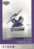 2025 NRL Elite - Base - 064 - Storm Checklist - Storm
