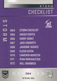 2025 NRL Elite - Base - 064 - Storm Checklist - Storm