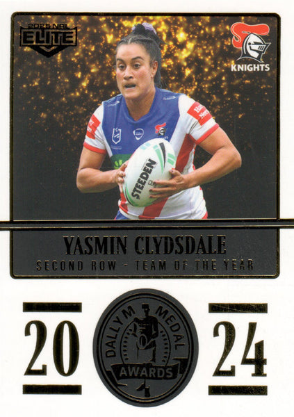 2025 NRL Elite - Dally M Awards - DM 31 - Yasmin Clydsdale - Newcastle Knights