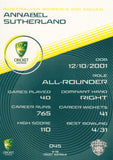 2025-26 Cricket Traders - Common - 045 - Annabel Sutherland - Australia Women's ODI