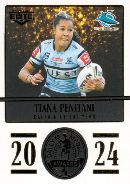 2025 NRL Elite - Dally M Awards - DM 33 - Tiana Penitani - Cronulla-Sutherland Sharks