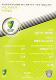 2025-26 Cricket Traders - Common - 049 - Alana King - Australia Women's T20