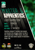 2025-26 Cricket Traders - Master & Apprentice - MA 12 - Lucy Hamilton - Brisbane Heat