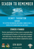 2023-24 Cricket Luxe Season To Remember - STR 02 - Henry Thornton - Adelaide Strikers