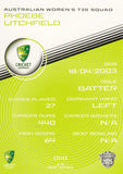 2025-26 Cricket Traders - Common - 050 - Pheobe Litchfield - Australia Women's T20