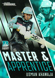 2025-26 Cricket Traders - Master & Apprentice - MA 13 - Usman Khawaja - Brisbane Heat