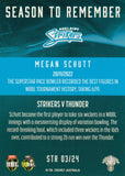 2023-24 Cricket Luxe Season To Remember - STR 03 - Megan Schutt - Adelaide Strikers
