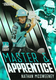 2025-26 Cricket Traders - Master & Apprentice - MA 14 - Nathan McSweeney - Brisbane Heat