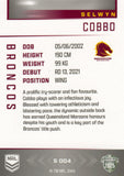 2025 NRL Elite - Silver Specials - P 004 - Selwyn Cobbo - Broncos