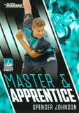 2025-26 Cricket Traders - Master & Apprentice - MA 16 - Spencer Johnson - Brisbane Heat