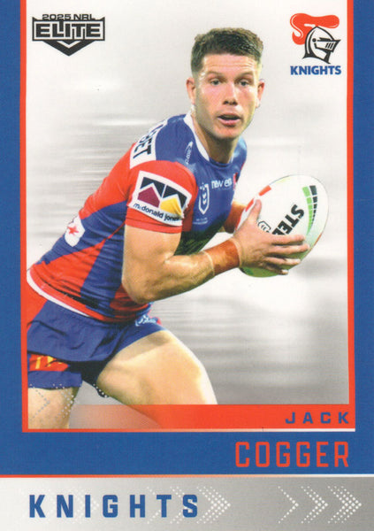 2025 NRL Elite - Base - 075 - Jack Cogger - Knights