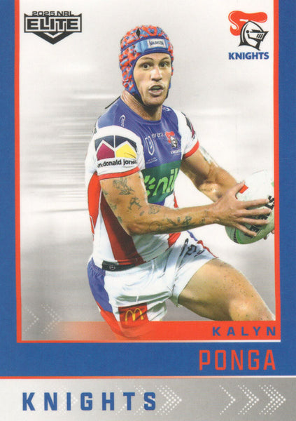 2025 NRL Elite - Base - 077 - Kalyn Ponga - Knights