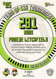 2025-26 Cricket Traders - Team Of The Tournament - TT 05 - Phoebe Litchfield - Sydney Thunder