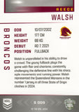 2025 NRL Elite - Silver Specials - P 009 - Reece Walsh - Broncos