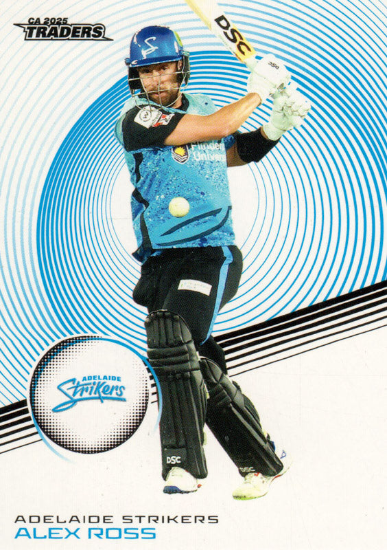 2025-26 Cricket Traders - Common - 059 - Alex Ross - Adelaide Strikers ...