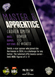 2025-26 Cricket Traders - Master & Apprentice - MA 20 - Lauren Smith - Hobart Hurricanes